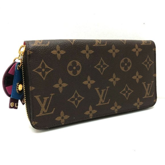 LOUIS VUITTON Monogram-Totem Long Wallet Brown/Multicolore M61364 - Picture 7 of 7
